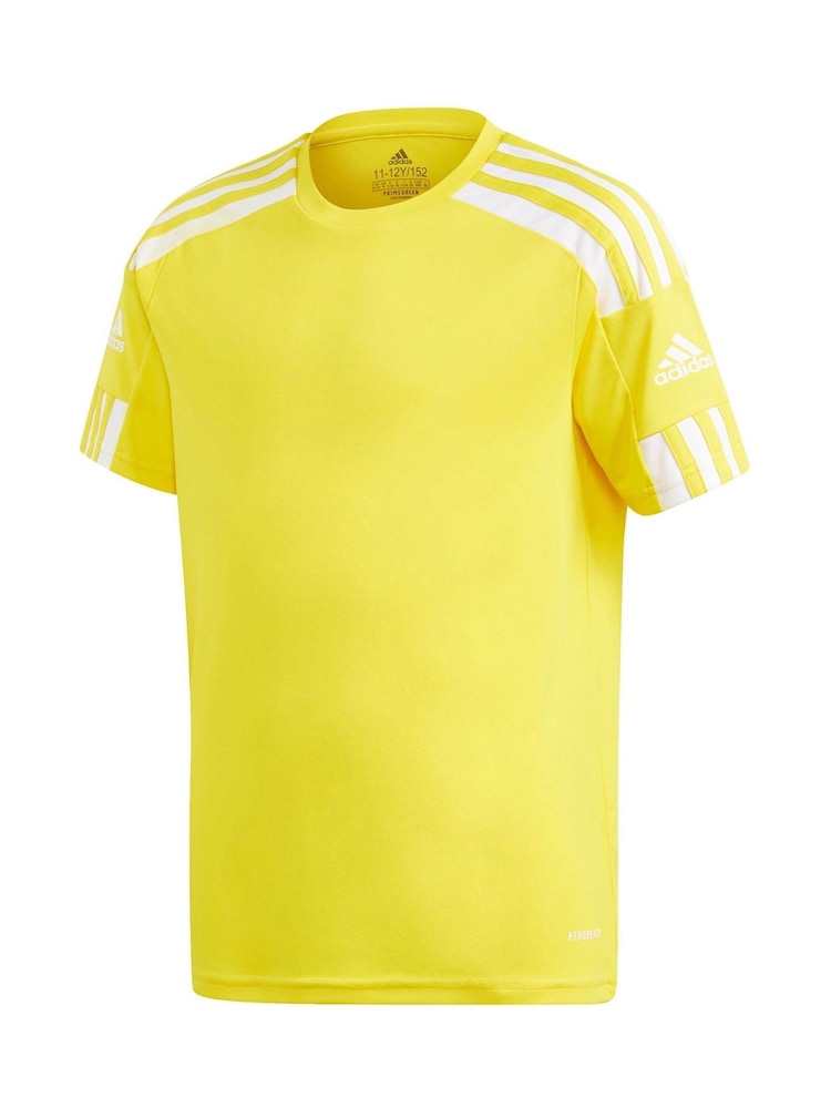 adidas Yellow Squad 21 Jersey - Image 2 of 6