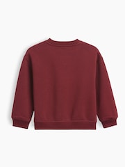 Gap Burgundy Red VintageSoft Varsity Logo Sweatshirt (6mths-5yrs) - Image 2 of 2