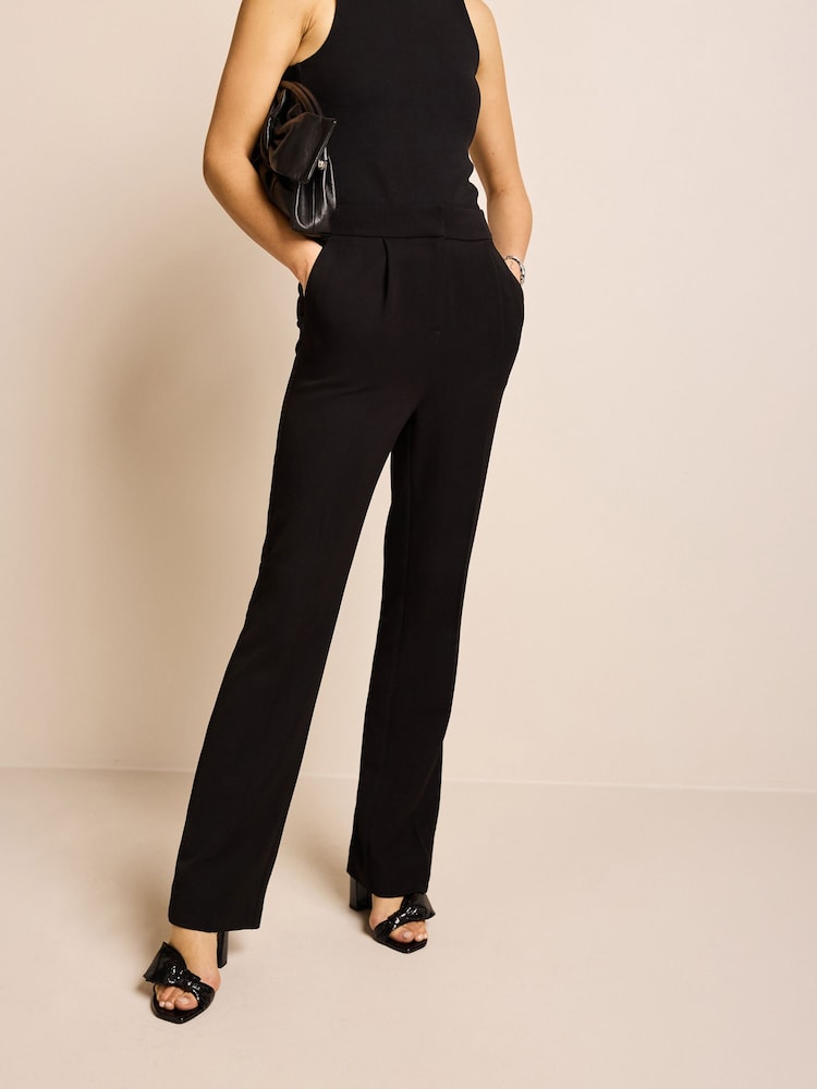 Noir - Pantalon sablier ajusté - Image 2 of 6