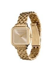 Olivia Burton Gold 28mm Grosvenor Light Watch - Image 5 of 6