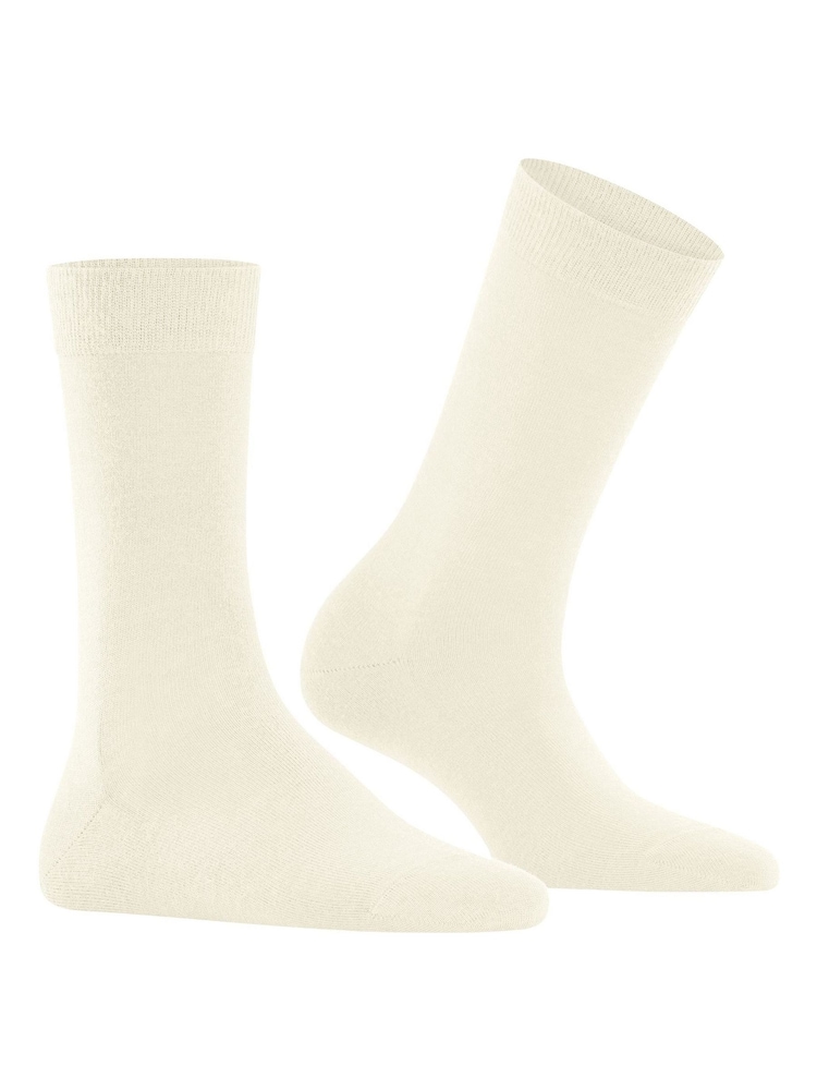 Falke Cream Softmerino Socks With Warm Wool And Cotton - Image 2 of 5 Falke Cream Softmerino Socks With Warm Wool And Cotton - Image 2 of 5