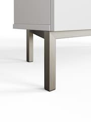 Frank Olsen White Iona 2 Door Corner TV Unit with Smart Features - Image 6 of 7
