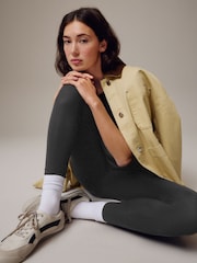 Grey Full Length Leggings - Image 3 of 5