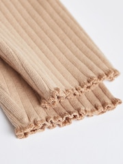 Rostbraun/Creme - Baby-Leggings im 4er-Pack - Bild 6 von 7
