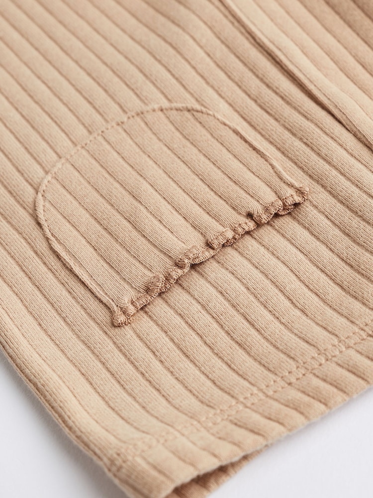 Rostbraun/Creme - Baby-Leggings im 4er-Pack - Bild 7 von 7