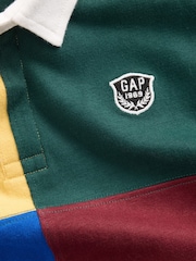 Gap Multi Colourblock Rugby Polo Shirt (6mths-5yrs) - Image 4 of 4