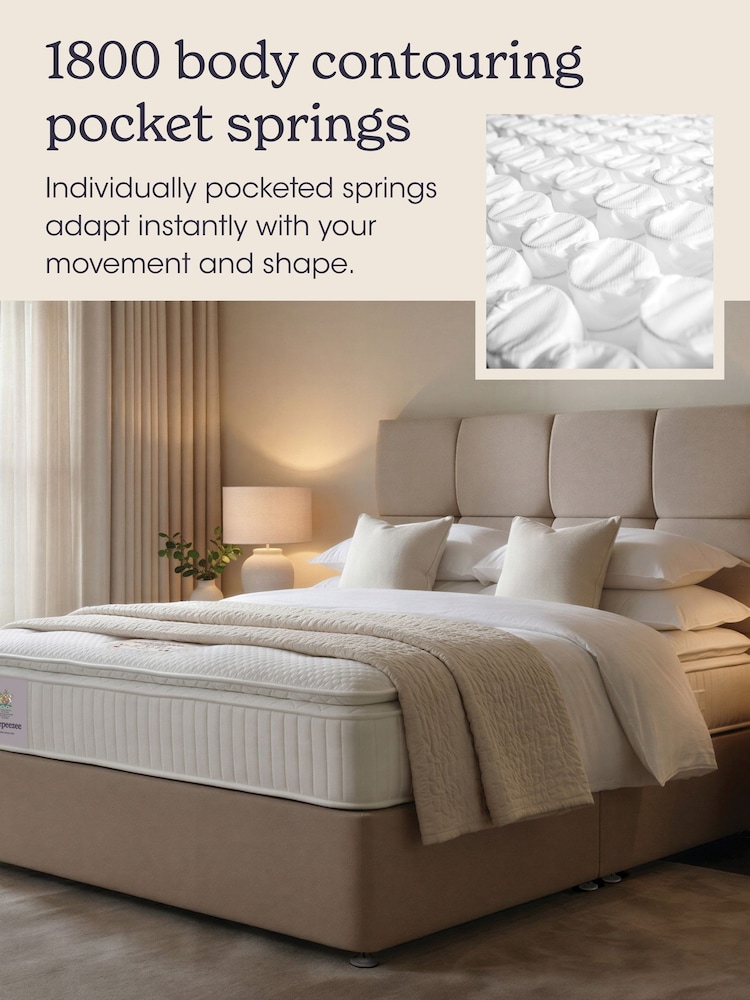 Sleepeezee Tranquil Retreat White Mattress - Image 2 of 6 Sleepeezee Tranquil Retreat White Mattress - Image 2 of 6