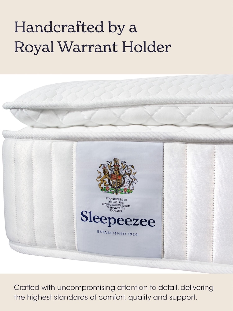 Sleepeezee Tranquil Retreat White Mattress - Image 6 of 6 Sleepeezee Tranquil Retreat White Mattress - Image 6 of 6
