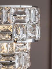 Chrome Alexis Easy Fit Pendant Lamp Shade - Image 3 of 8