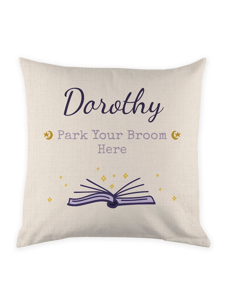 Treat Republic Halloween Spell Book Cushion Cover - Image 4 of 4 Treat Republic Halloween Spell Book Cushion Cover - Image 4 of 4