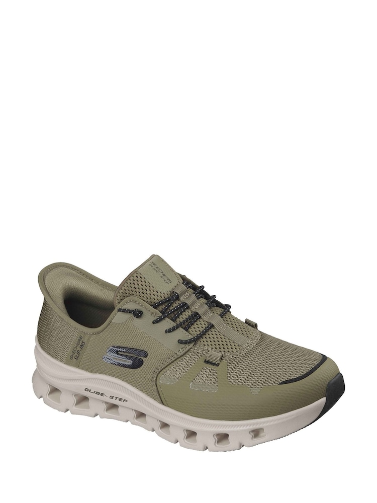 Skechers Green Glide-Step Pro Trainers - Image 2 of 3 Skechers Green Glide-Step Pro Trainers - Image 2 of 3
