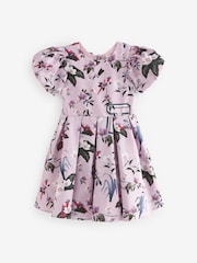Baker by Ted Baker Purple Logo Woven Dress - Image 1 of 5