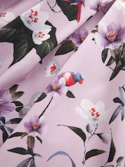 Baker by Ted Baker Purple Logo Woven Dress - Image 4 of 5
