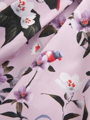 Baker by Ted Baker Purple Logo Woven Dress - Image 5 of 5