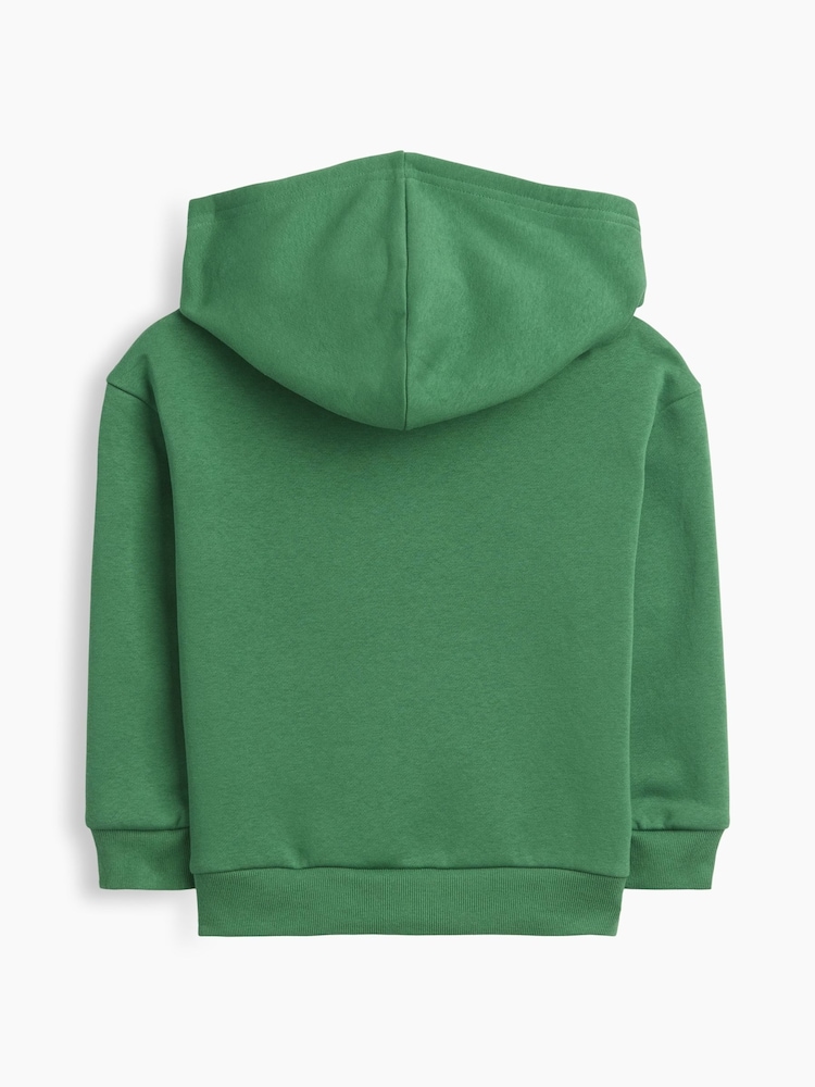 Grønn - Gap Relaxed Brannan Bear Logo-hettegenser (6mnd.–5år) - Bilde 2 av 2