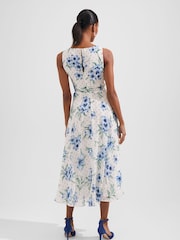 Hobbs White Petite Carly Dress - Image 4 of 6