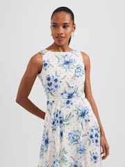 Hobbs White Petite Carly Dress - Image 5 of 6