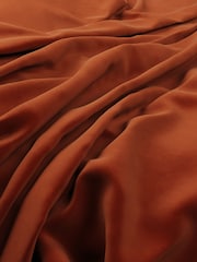 Swoon Aberton Burnt Orange Easy Velvet Upholstery Swatch - Image 1 of 1
