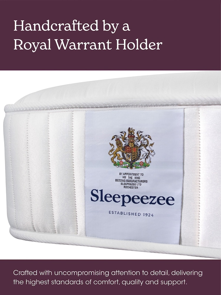 Sleepeezee Signature Grand White Mattress - Image 6 of 6 Sleepeezee Signature Grand White Mattress - Image 6 of 6