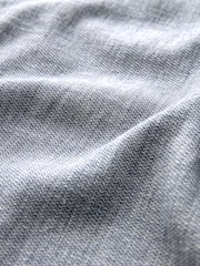 Chambray Blue Textured Linen Blend Trousers - Image 7 of 7