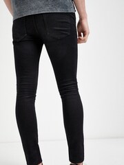 Black Super Skinny Fit Ultimate Comfort Super Stretch Jeans - Image 3 of 5