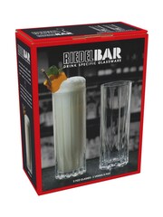 Riedel Clear Bar Drink Fizz Glass Set - Image 4 of 4