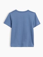 Gap Blue Dinosaur Graphic Long Sleeve T-Shirt (6mths-5yrs) - Image 2 of 2