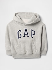 Pilka - „Gap VintageSoft“ logotipo džemperis su gobtuvu (6mėn. 5m.) - 1 paveikslėlis iš 2