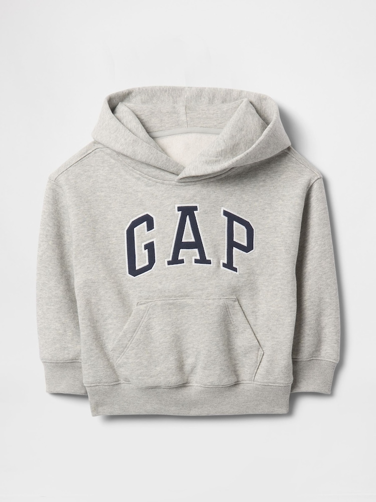 Pilka - „Gap VintageSoft“ logotipo džemperis su gobtuvu (6mėn. 5m.) - 1 paveikslėlis iš 2