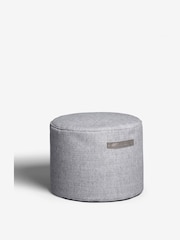 Charcoal Grey Pouffe With Handles - Image 4 of 5