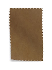 Light Brown Vintaged Faux Leather Upholstery Swatch - Image 1 of 1