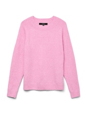 VERO MODA Petite Round Neck Soft Touch Cosy Knitted Jumper - Slika 1 od 1