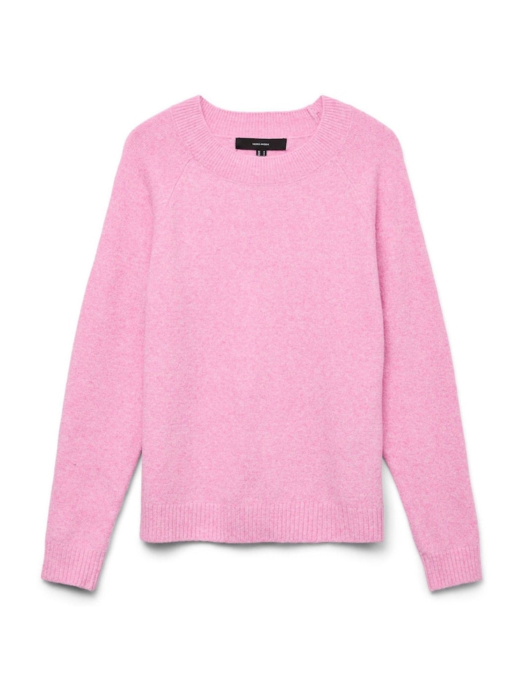 VERO MODA Petite Round Neck Soft Touch Cosy Knitted Jumper - Slika 1 od 1 VERO MODA Petite Round Neck Soft Touch Cosy Knitted Jumper - Slika 1 od 1