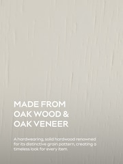 Chalk White Hampton Painted Oak Collection 6 Drawer Chest - Image 12 of 12