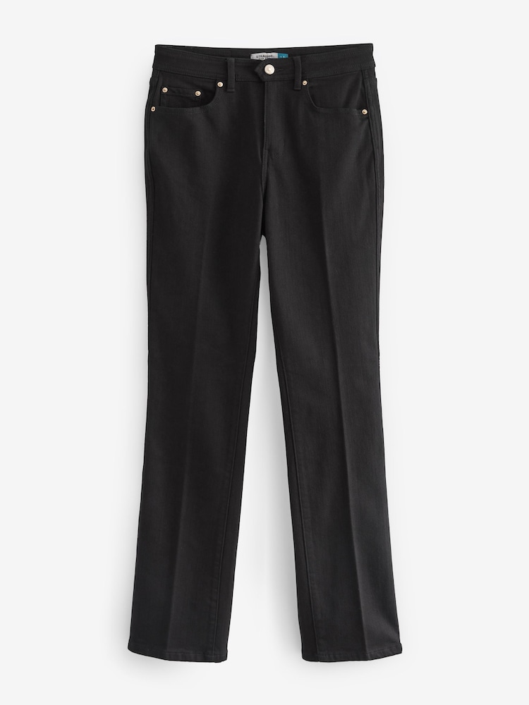 Black Straight Leg Jeans - Image 1 of 2