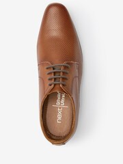 Hellbraun - Schnürschuhe aus Leder - Bild 3 von 4