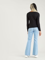 Pack de 2 camisetas de algodón 100 % y manga larga de Levi's® - Imagen 2 de 5