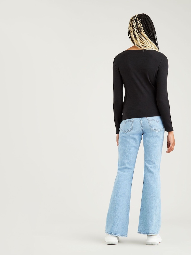 Pack de 2 camisetas de algodón 100 % y manga larga de Levi's® - Imagen 2 de 5
