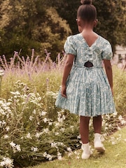 فستان بأربة من الخلف من Laura Ashley - Image 3 of 8