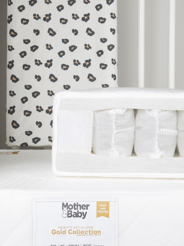 Mother&Baby Anti Allergy Pocket Sprung Cot Bed Mattress - Image 1 of 3