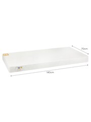 Mother&Baby Anti Allergy Pocket Sprung Cot Bed Mattress - Image 2 of 3