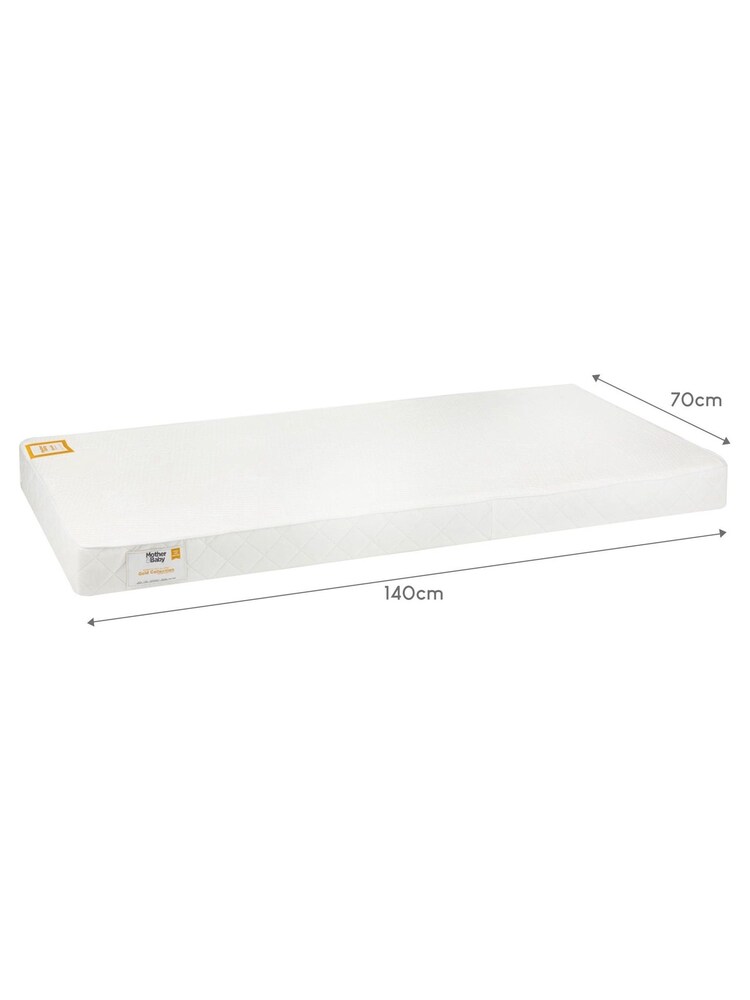 Mother&Baby Anti Allergy Pocket Sprung Cot Bed Mattress - Image 2 of 3