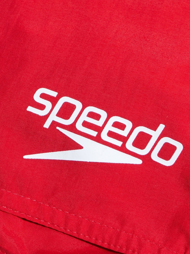 Speedo Red Essential Swim Shorts - Image 11 of 11
