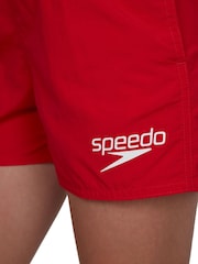 Speedo Red Essential Swim Shorts - Image 5 of 11