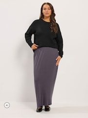 Yours Curve Maxi Tube Skirt - 6суретінің 2 суреті