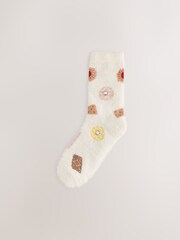 Assorted Biscuits Super Furry Cosy Socks 2 Pack - Image 2 of 5