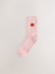 Assorted Biscuits Super Furry Cosy Socks 2 Pack - Image 3 of 5