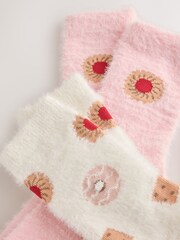 Assorted Biscuits Super Furry Cosy Socks 2 Pack - Image 4 of 5
