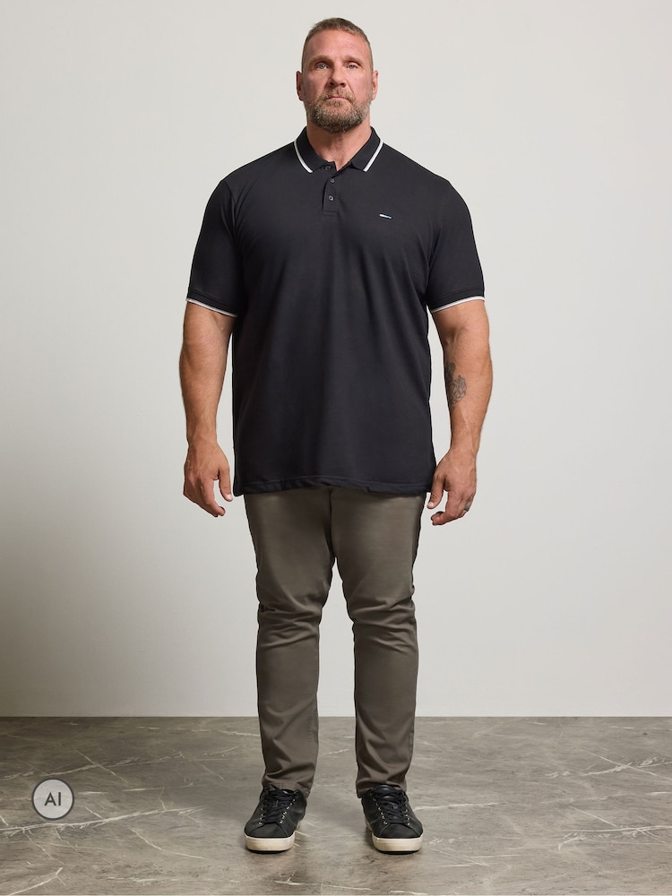 BadRhino Big & Tall Brown Cotton Twill Trousers - Image 2 of 6
