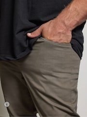 BadRhino Big & Tall Brown Cotton Twill Trousers - Image 4 of 6